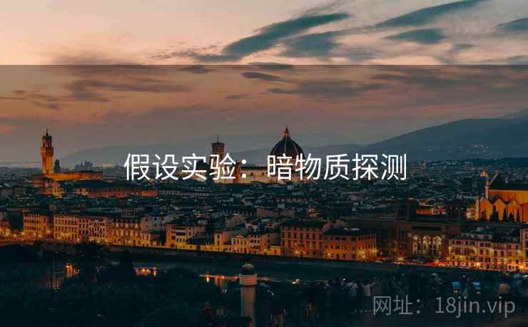 假设实验：暗物质探测