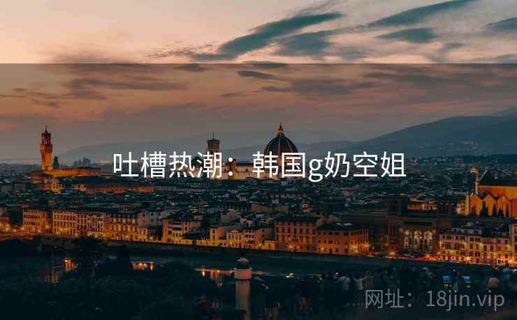 吐槽热潮：韩国g奶空姐